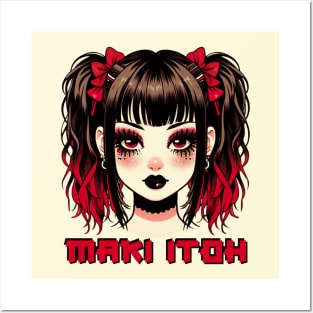 Maki Itoh (Dark Letters) Posters and Art